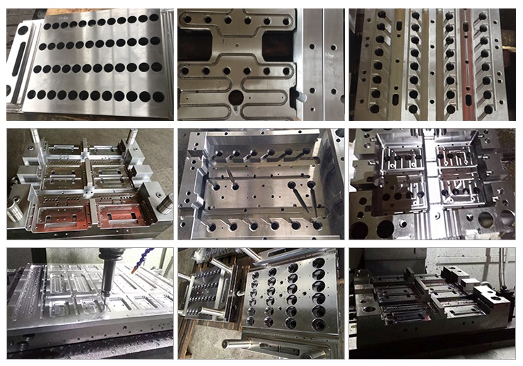 線軌重切削加工中心TOM1270加工模具圖片